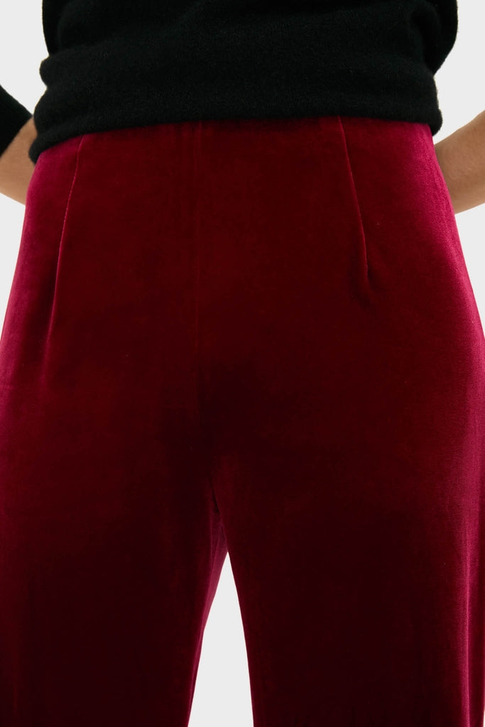 Red Ribbon Velvet Deja Pant | Tuckernuck