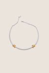 Mixed Lucy Williams Knot Torque Necklace