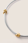 Mixed Lucy Williams Knot Torque Necklace