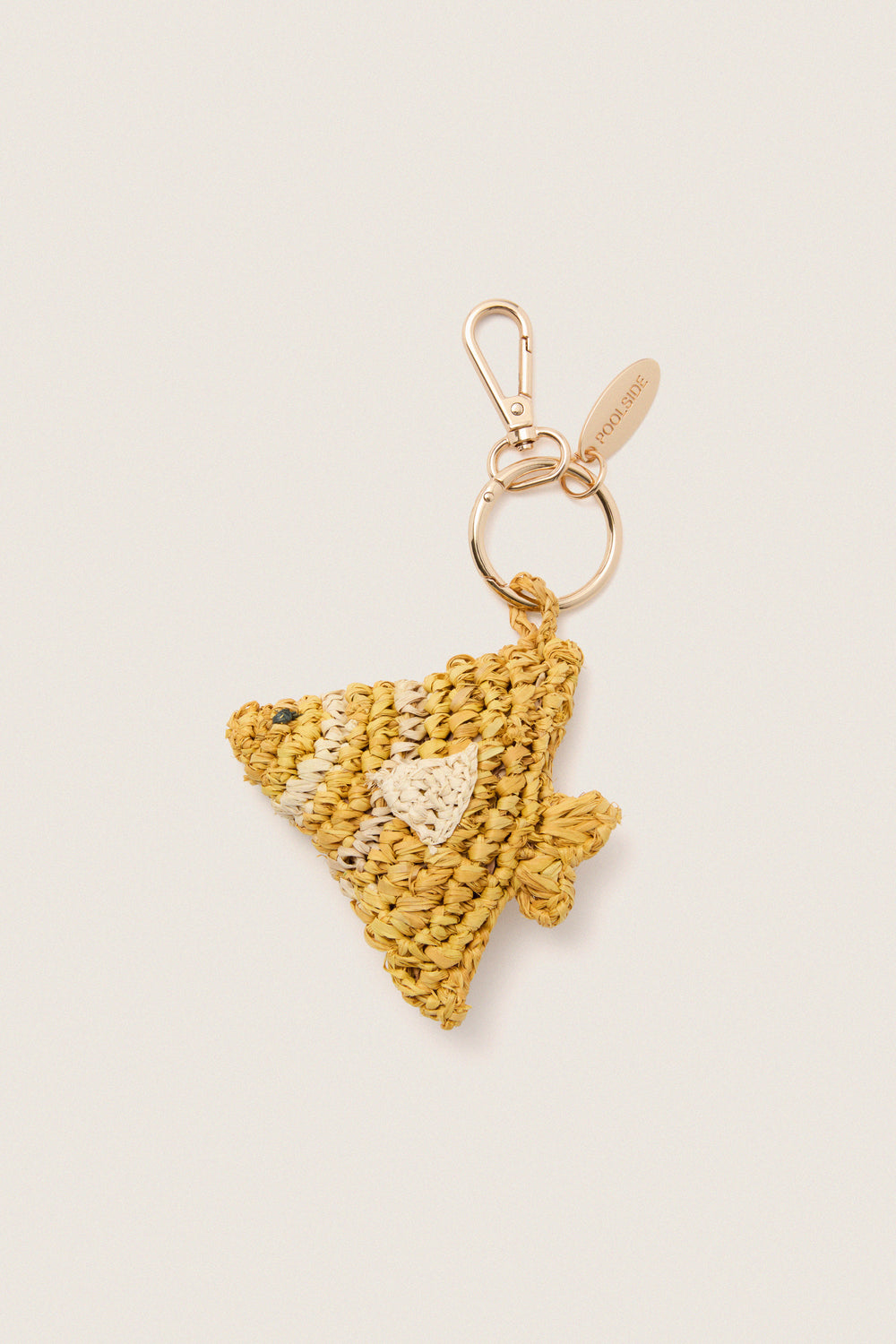 Fish Raffia Bag Charm