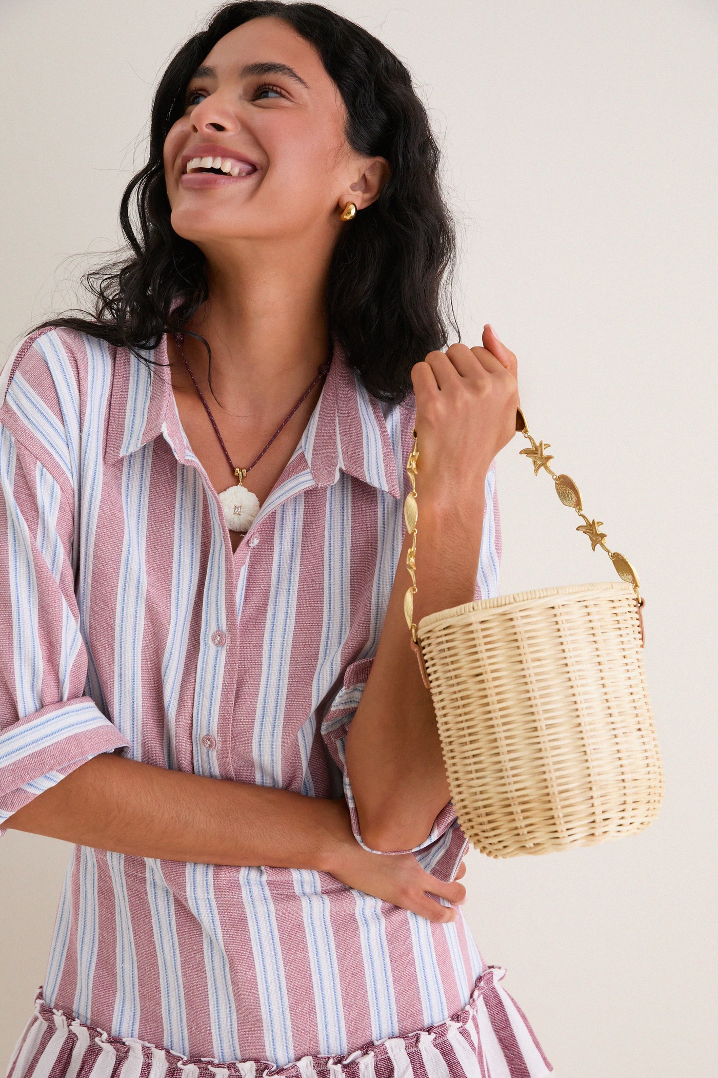 Natural Island Bucket Bag