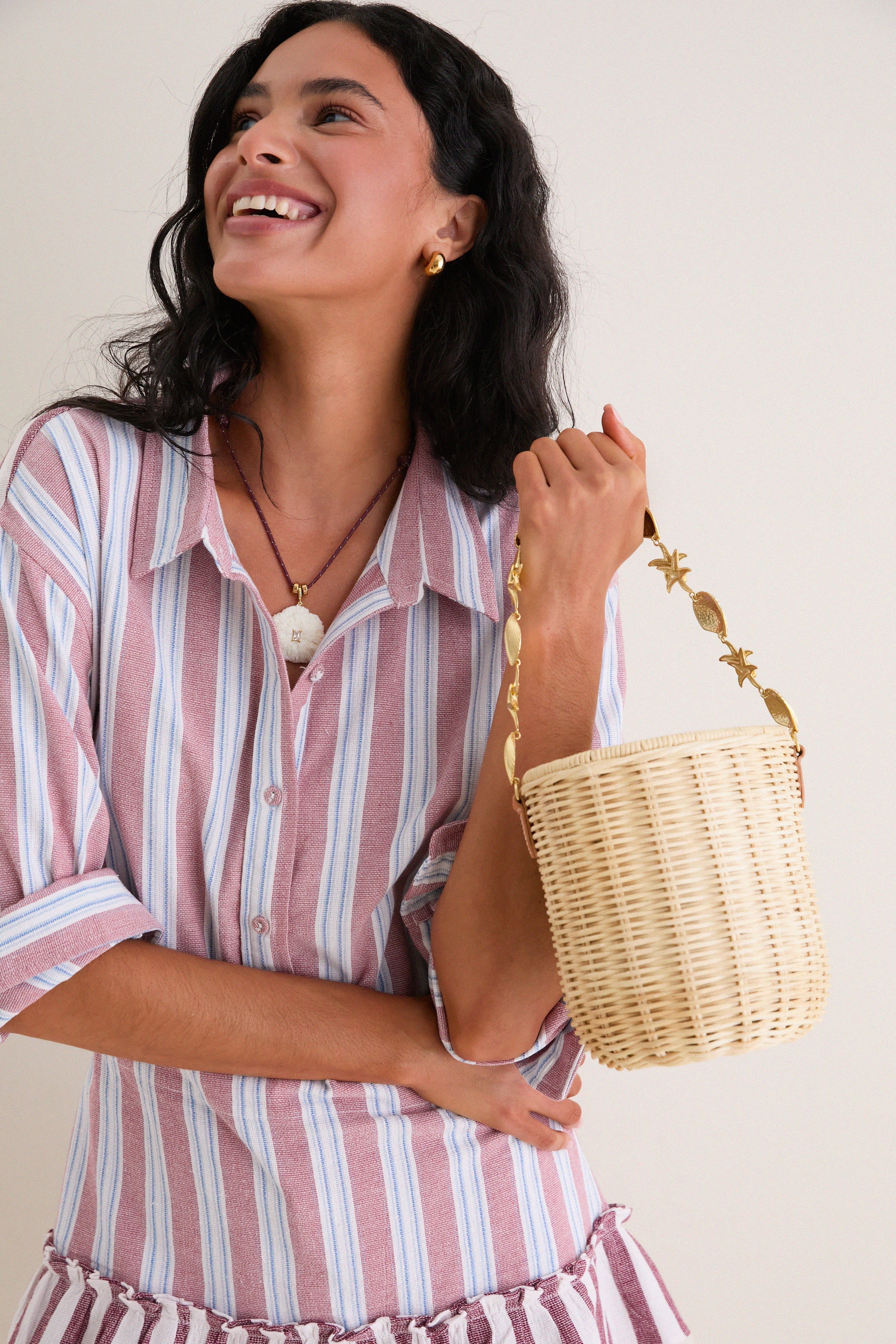 Natural Island Bucket Bag