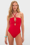 Red Saint Tropez One Piece