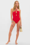Red Saint Tropez One Piece
