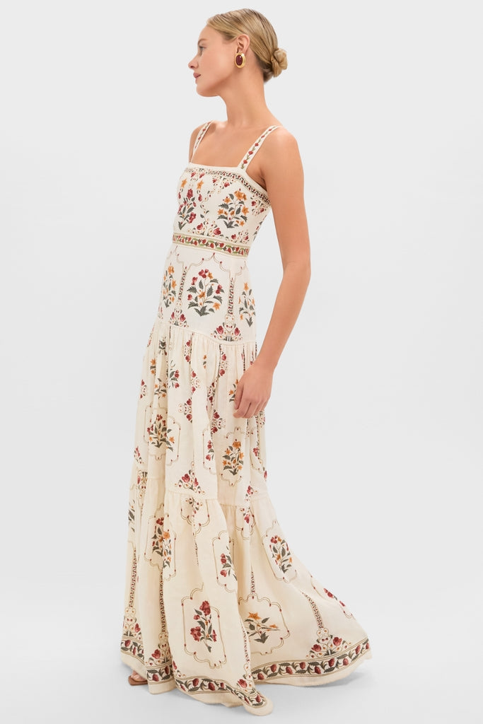 lima gardenia maxi dress Agua by Agua Bendita Lima Maxi Gardenia Dress