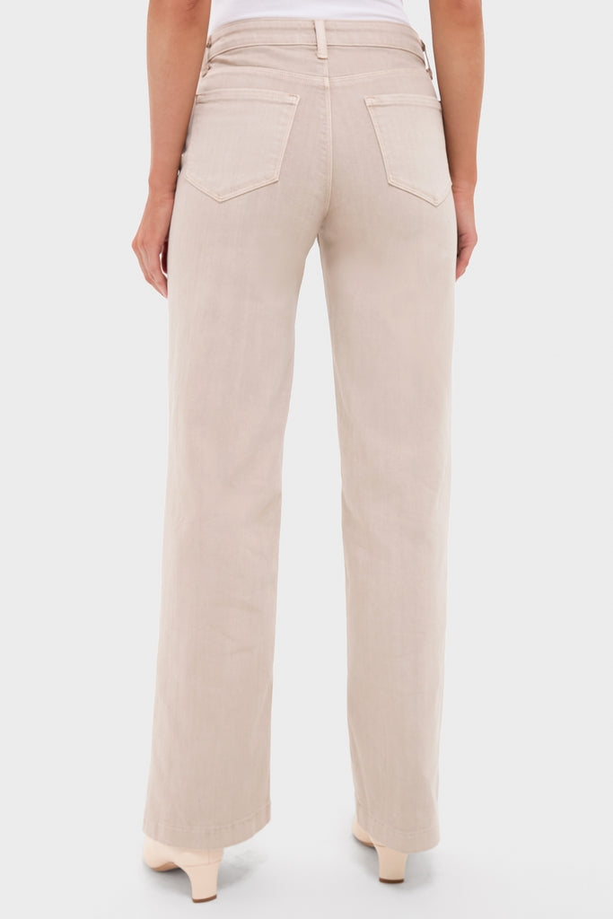 Biscuit Scottie High Rise Wide Leg Jean