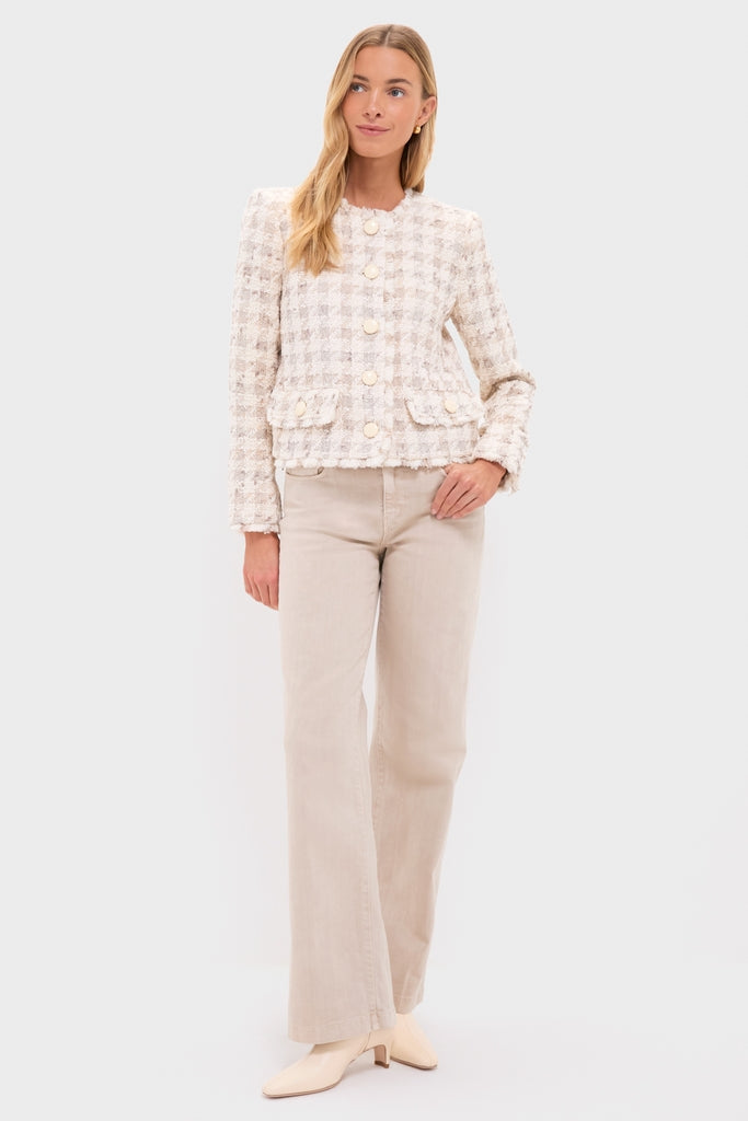 Biscuit Scottie High Rise Wide Leg Jean