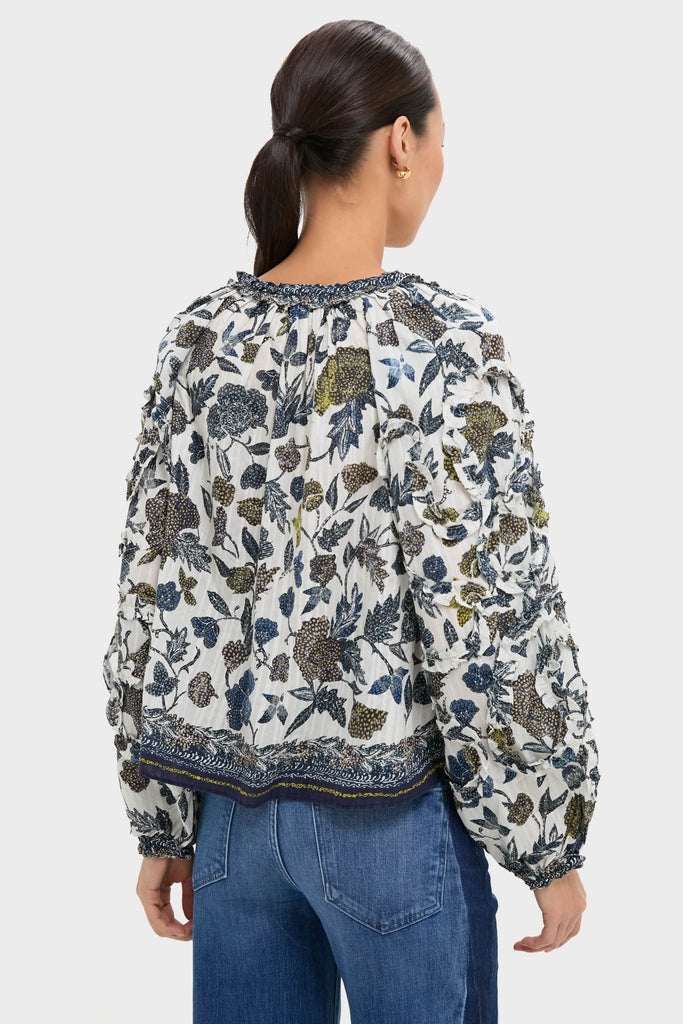 Porcelain Azrou Blouse