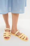 Yellow Riley Jelly Sandals