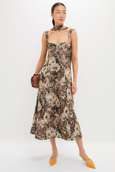 Marigold Suede Mimi Heels