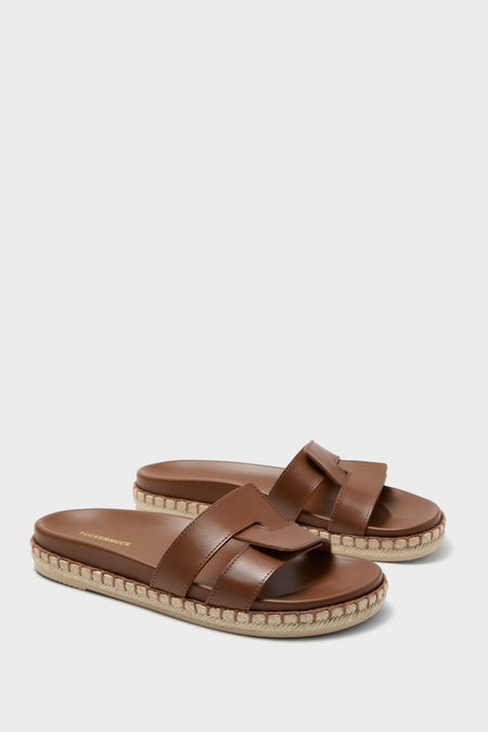 Cognac Muse Espadrille Sandals