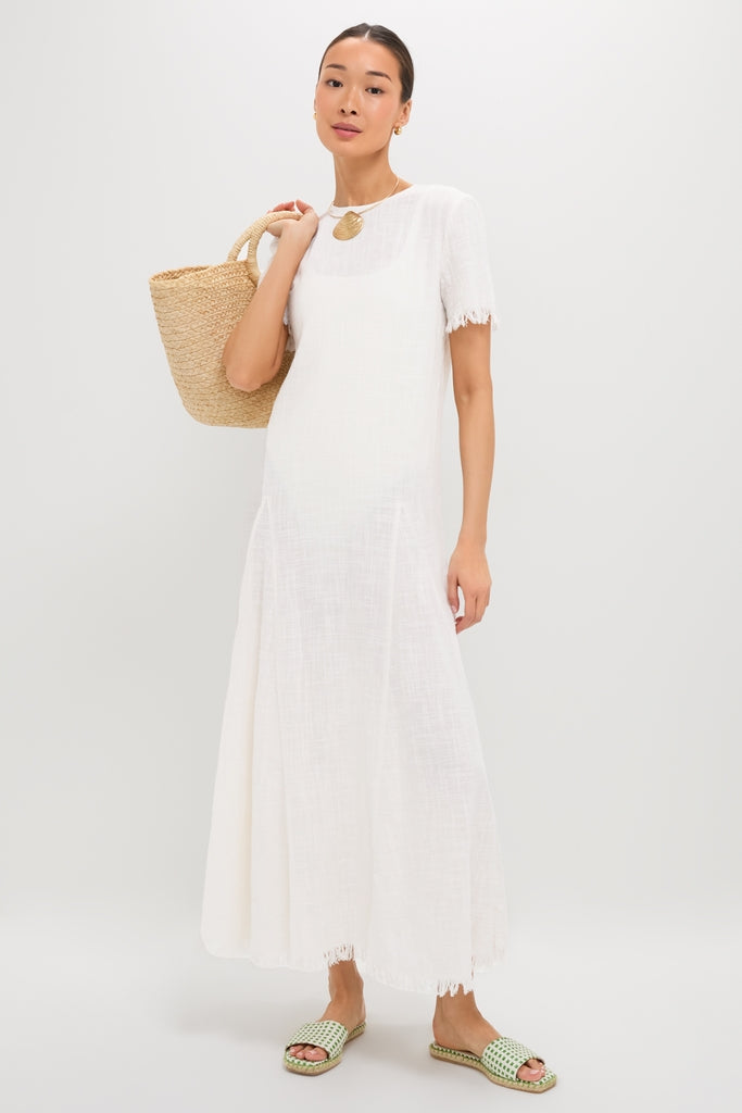 Green Gingham Veronica Slide Sandals