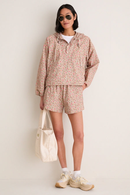 Sprouting Floral Trailhead Pullover