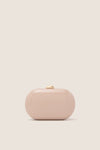 Latte Patent Selena Clutch Bag