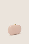 Latte Patent Selena Clutch Bag