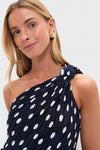 Small Dot Deep Lake Terre Dress
