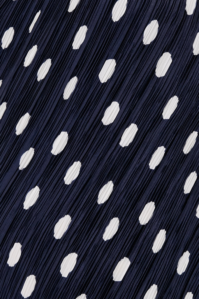 Small Dot Deep Lake Terre Dress