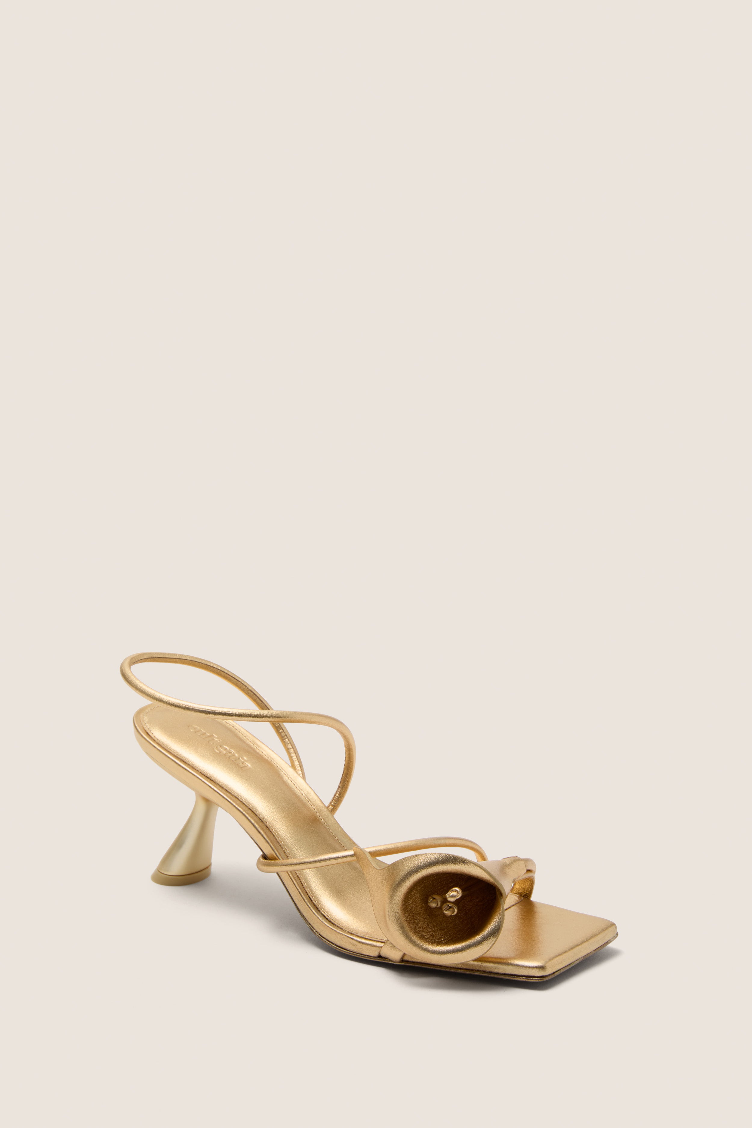 Brass Ria Sandals | Cult Gaia