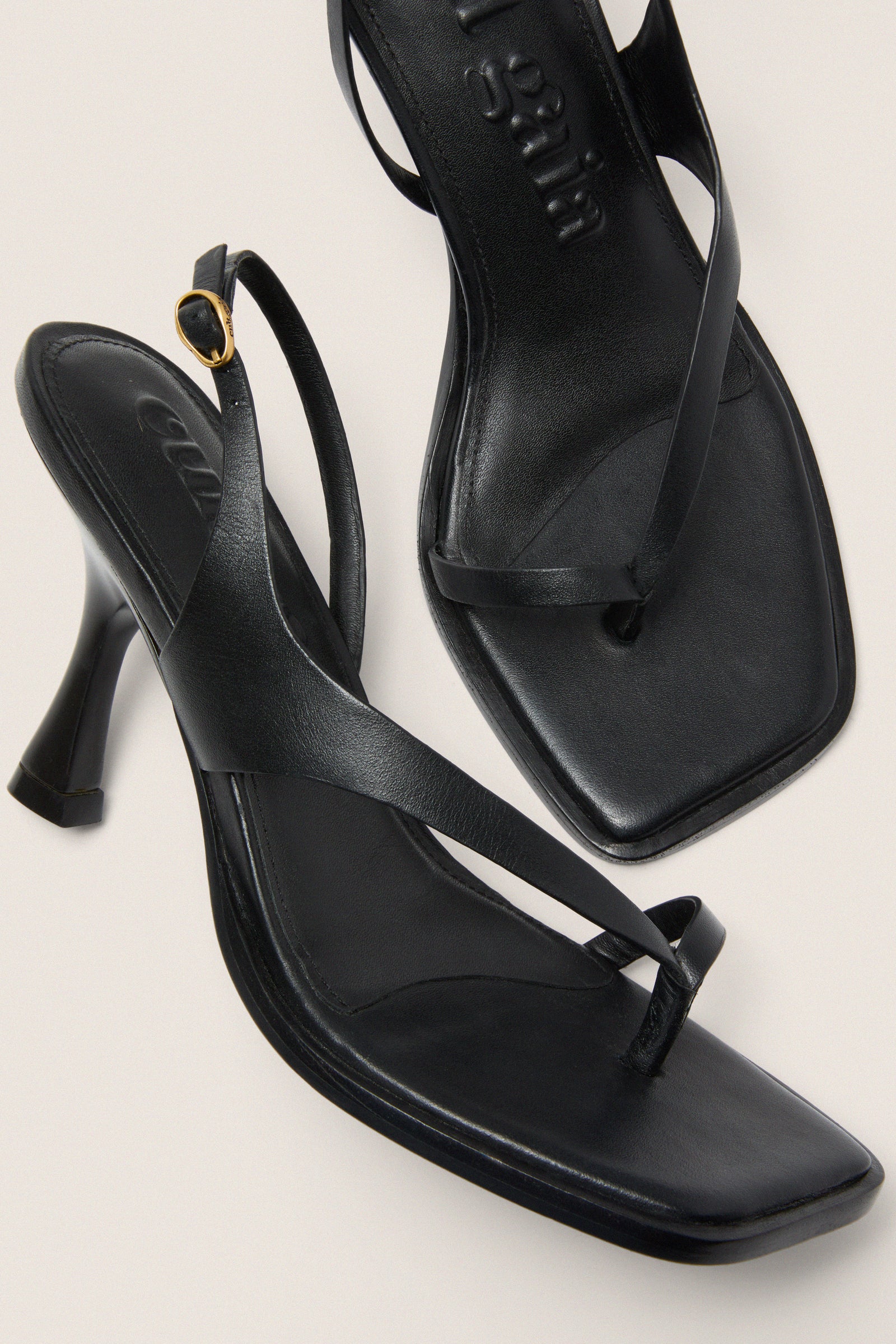 Black Paxton Sandals