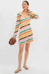 Multi Siera Knit Mini Dress