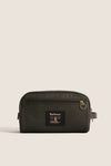 Olive Wax Washbag