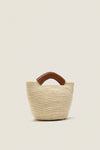 Tan Natural Fique Small Shopper