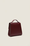 Burgundy Napa Small Top Handle