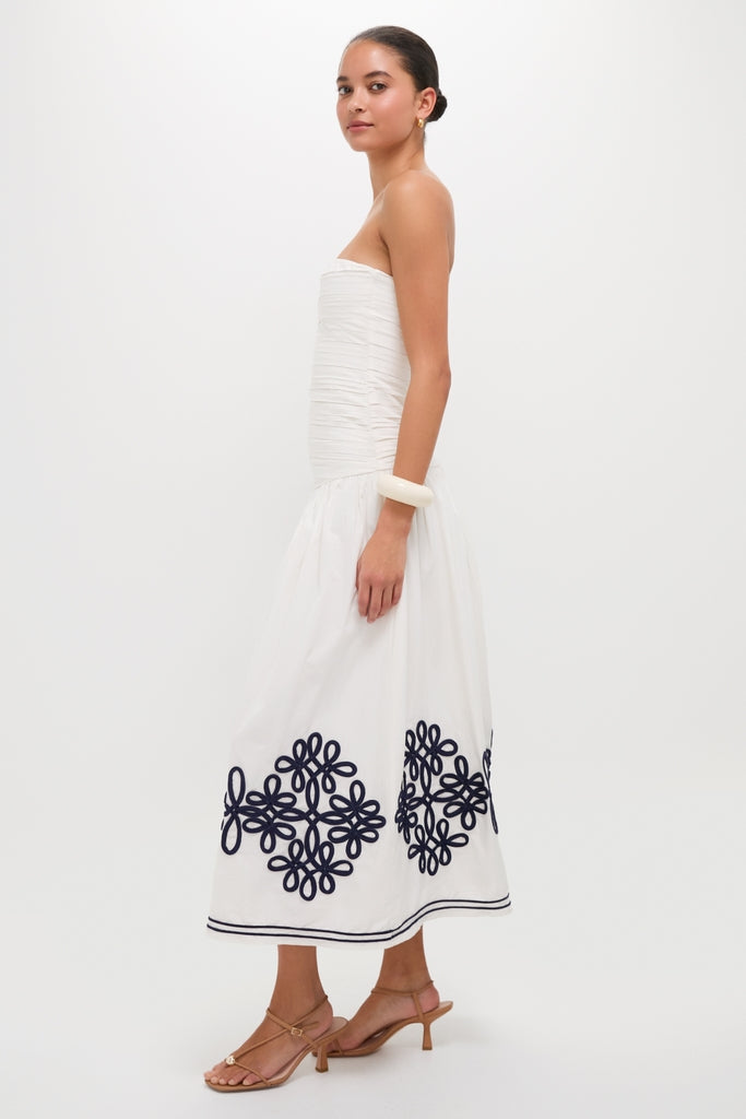 Gardenia Malla Midi Dress