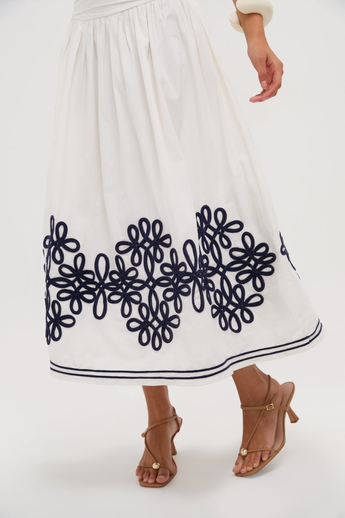 Gardenia Malla Midi Dress