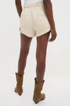 Ecru Birva Shorts