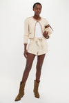 Ecru Birva Shorts