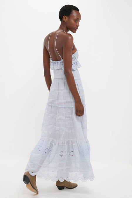 Light Blue Paule Maxi Dress