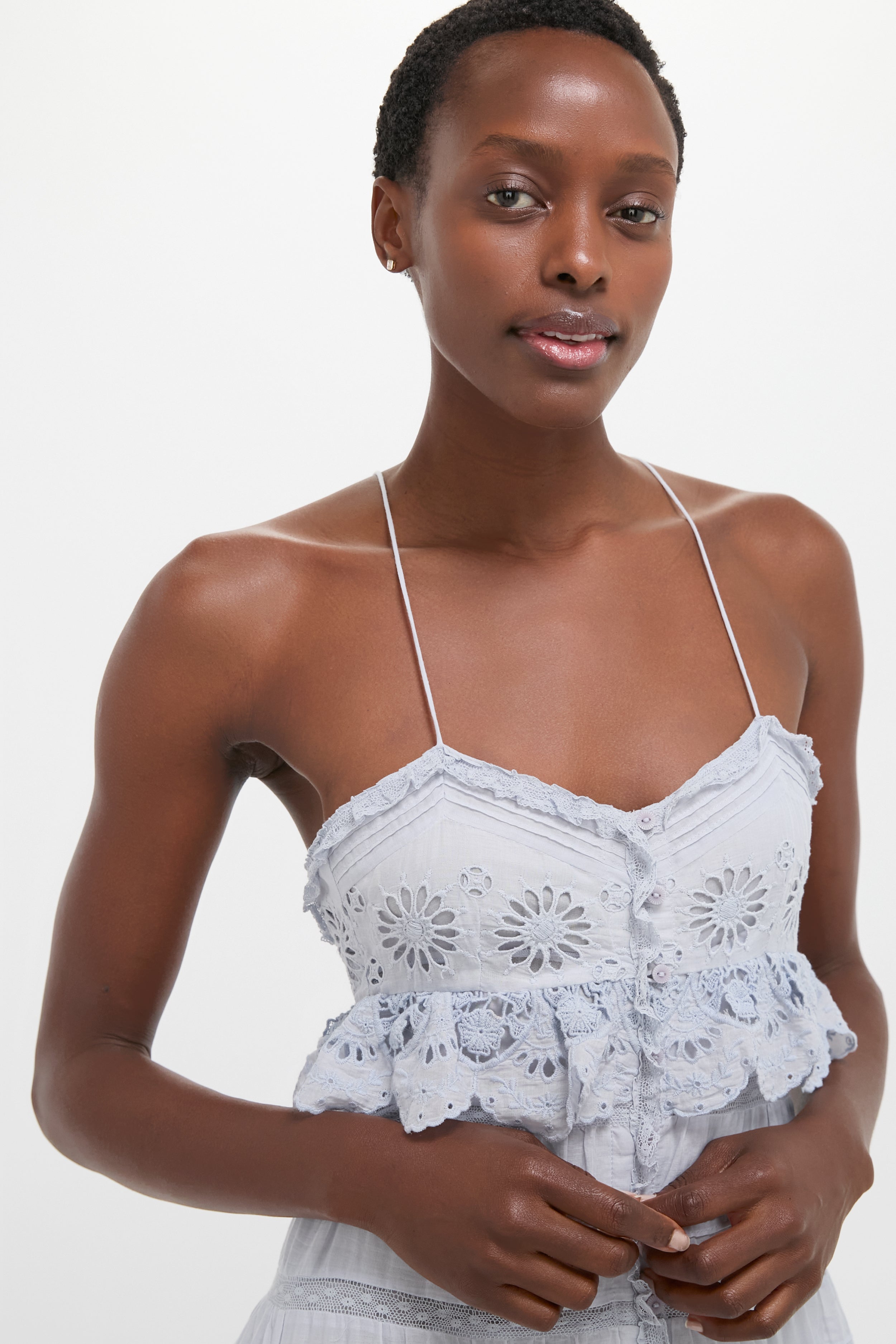 Light Blue Paule Maxi Dress
