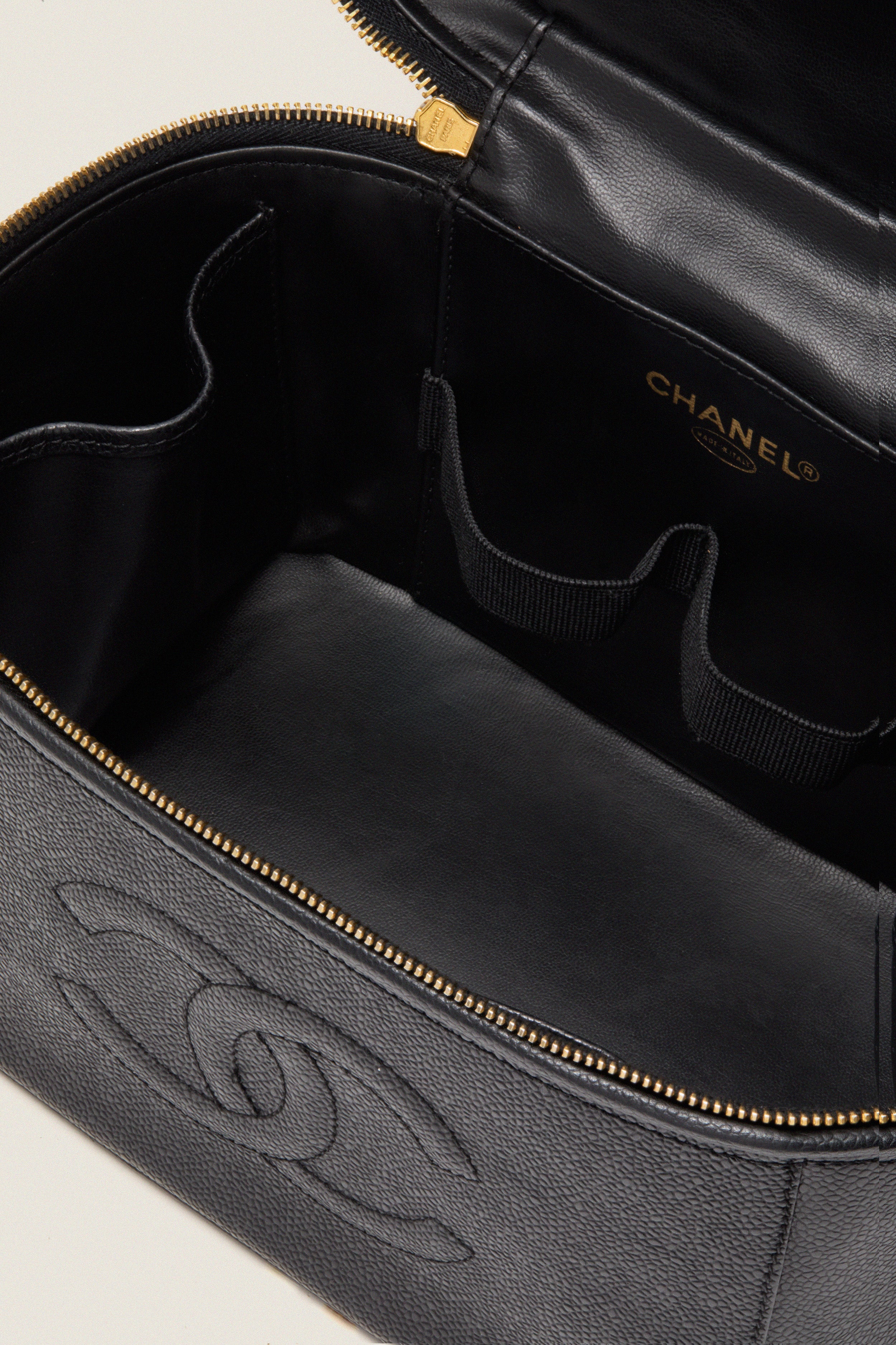 CHANEL Large Caviar Vanity Bag