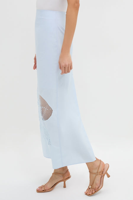 Blue Tint Leonie Midi Skirt