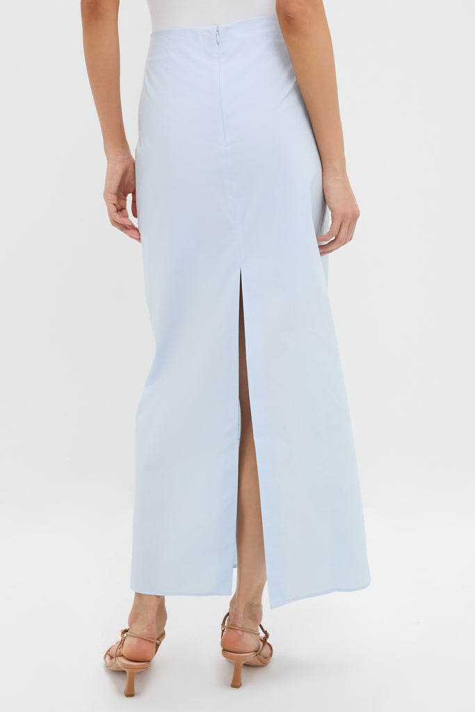 Blue Tint Leonie Midi Skirt