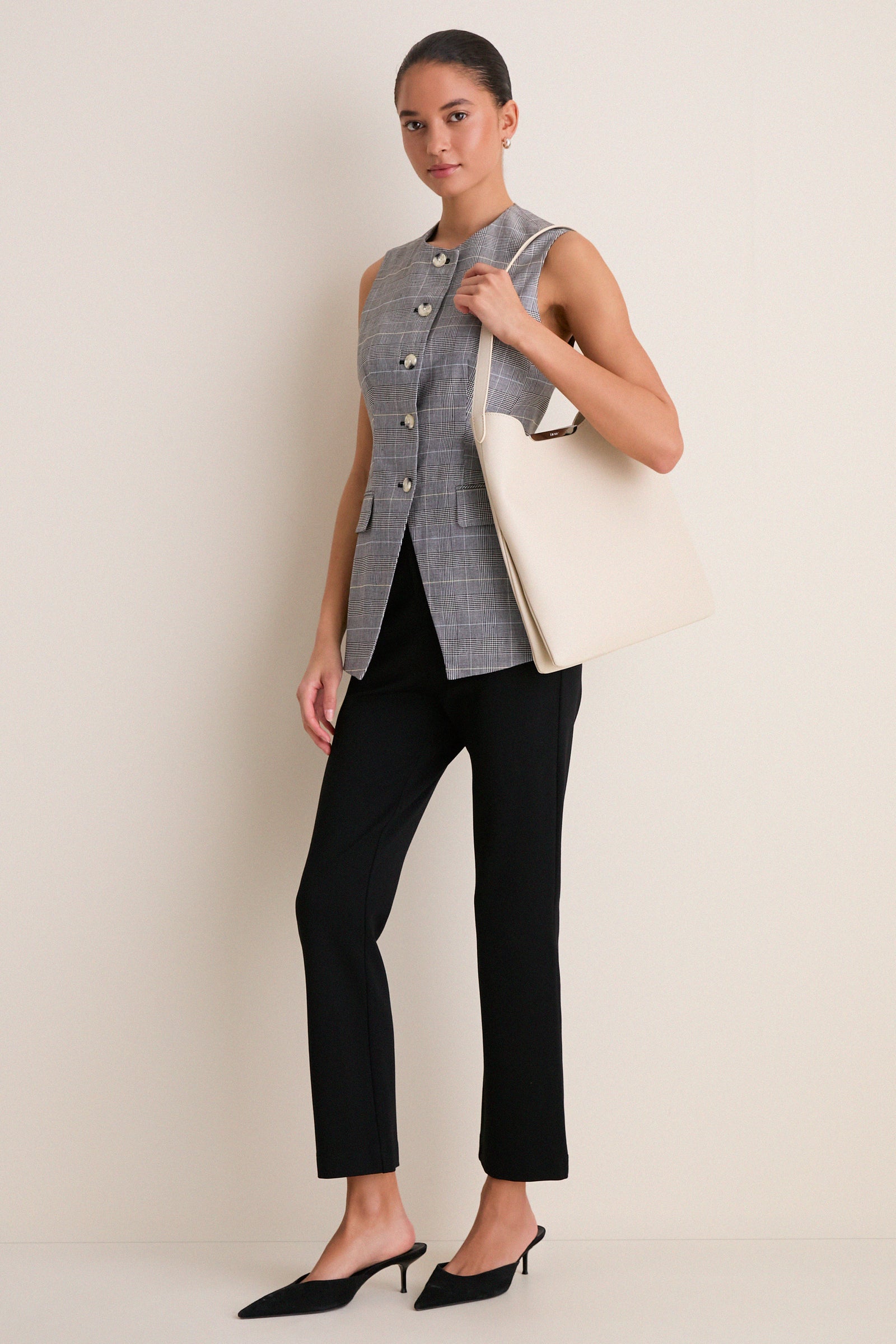 Sesame and Silver Gemini Bag