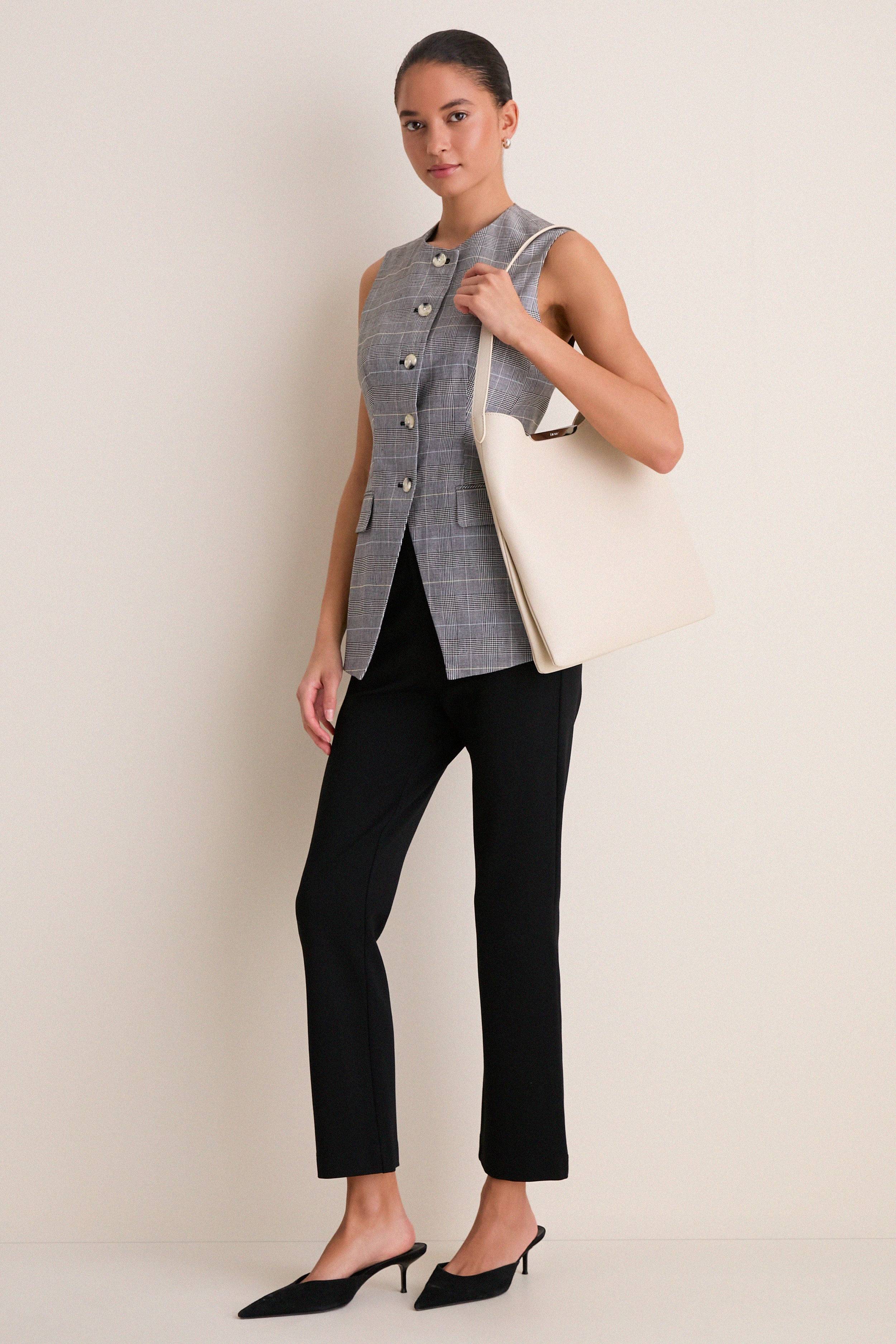 Sesame and Silver Gemini Bag