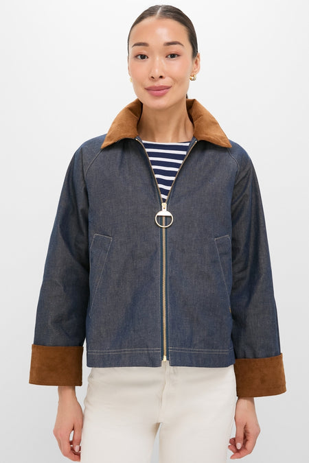 Indigo Denim Freckleton Casual Jacket