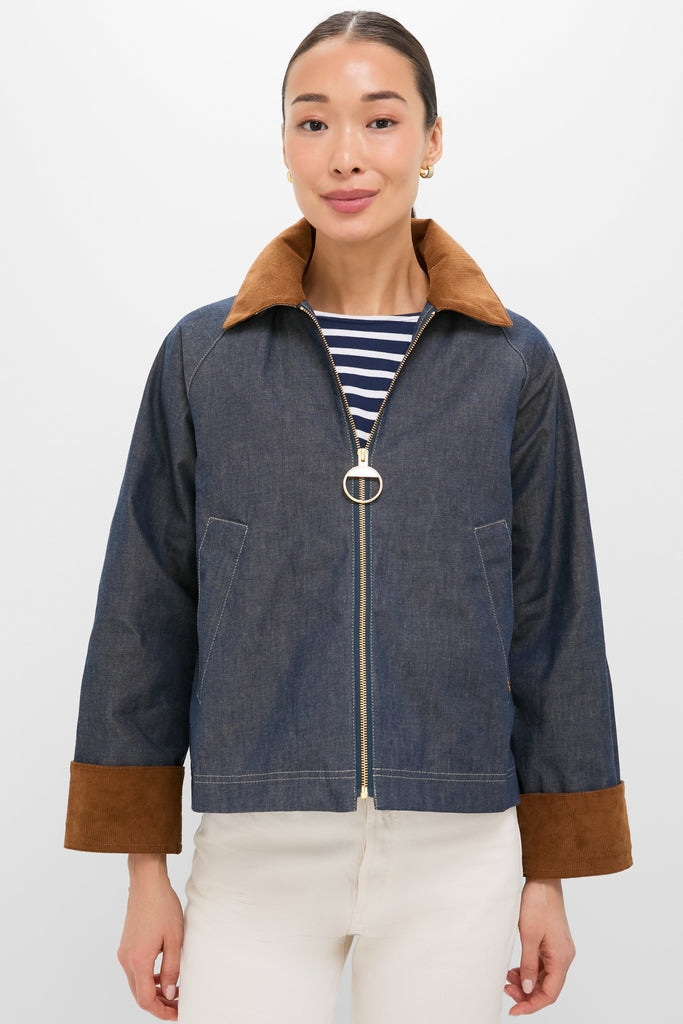 Indigo Denim Freckleton Casual Jacket