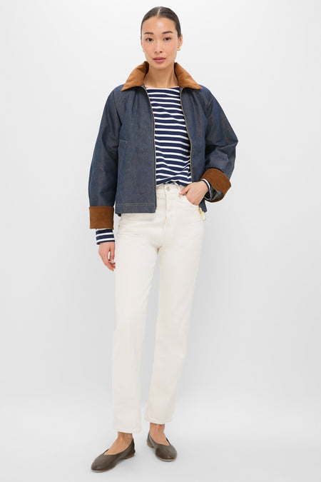 Indigo Denim Freckleton Casual Jacket