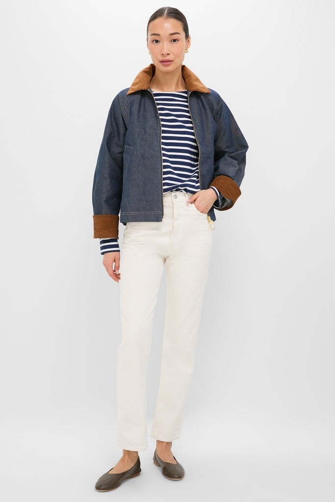 Indigo Denim Freckleton Casual Jacket