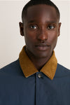 Men's Navy Short Rokig Showerproof Jacket