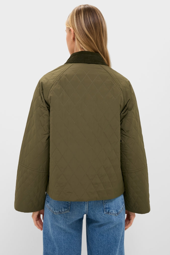 Ivy Green Kirby Quilted Jacket | Barbour