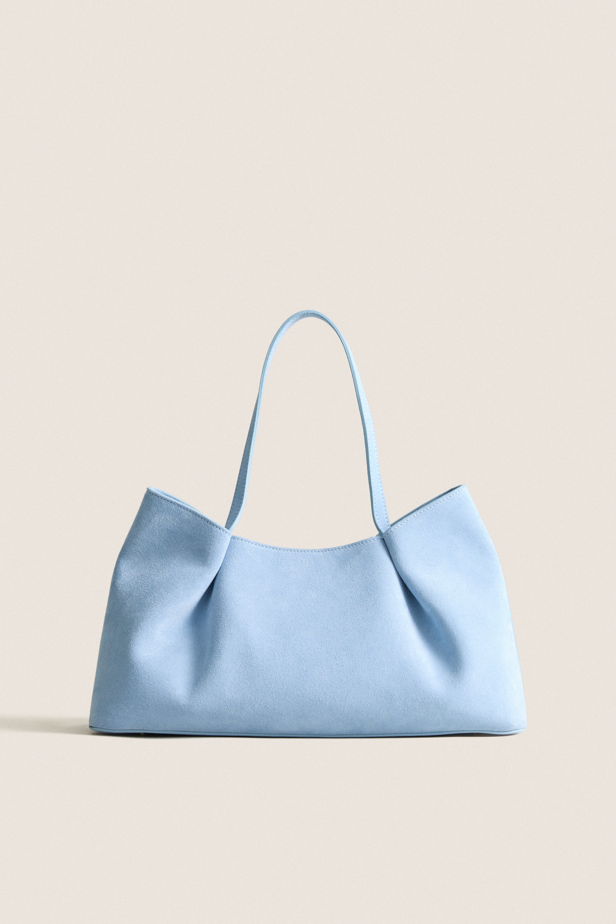 Light Blue Dimple Tote