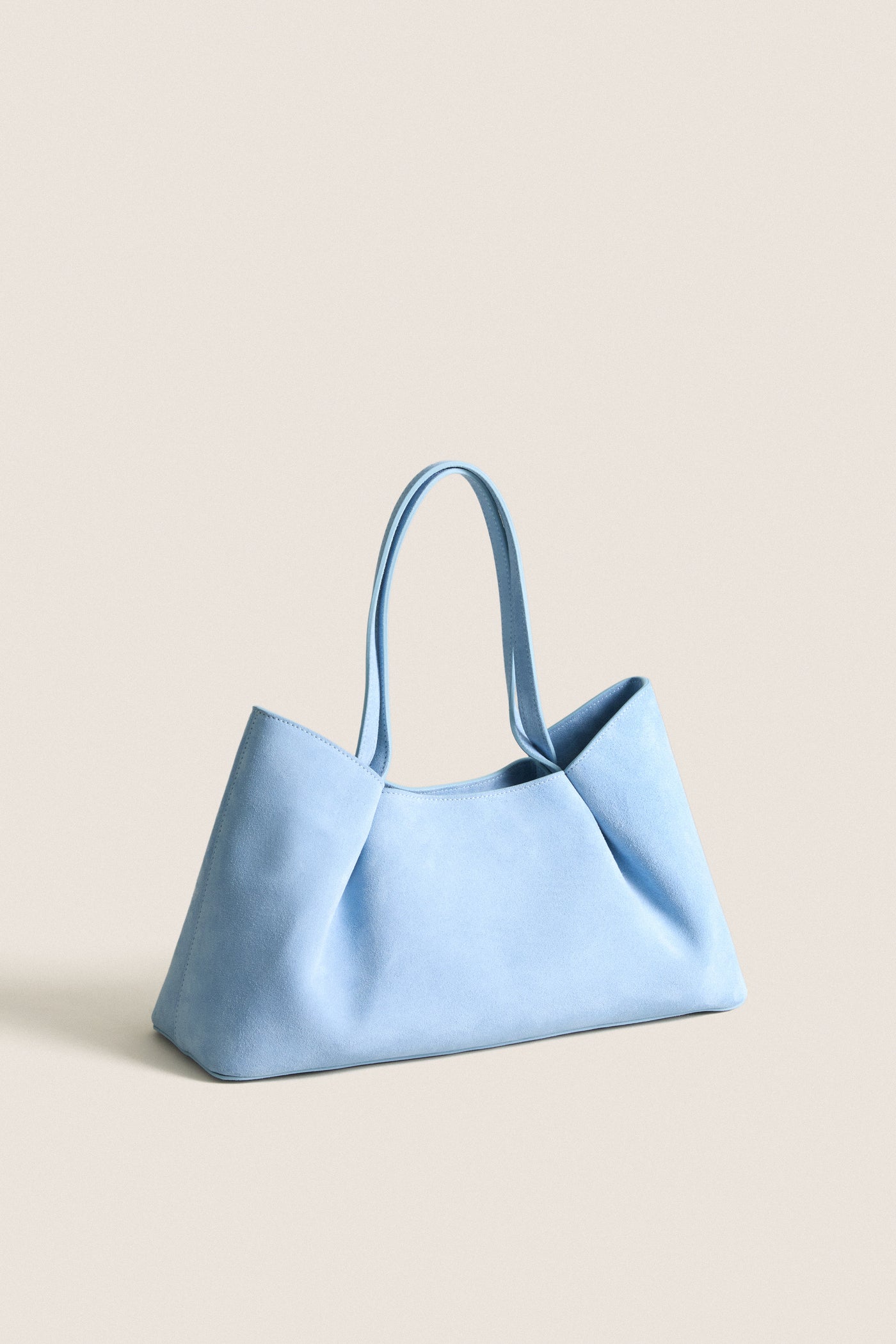 Light Blue Dimple Tote