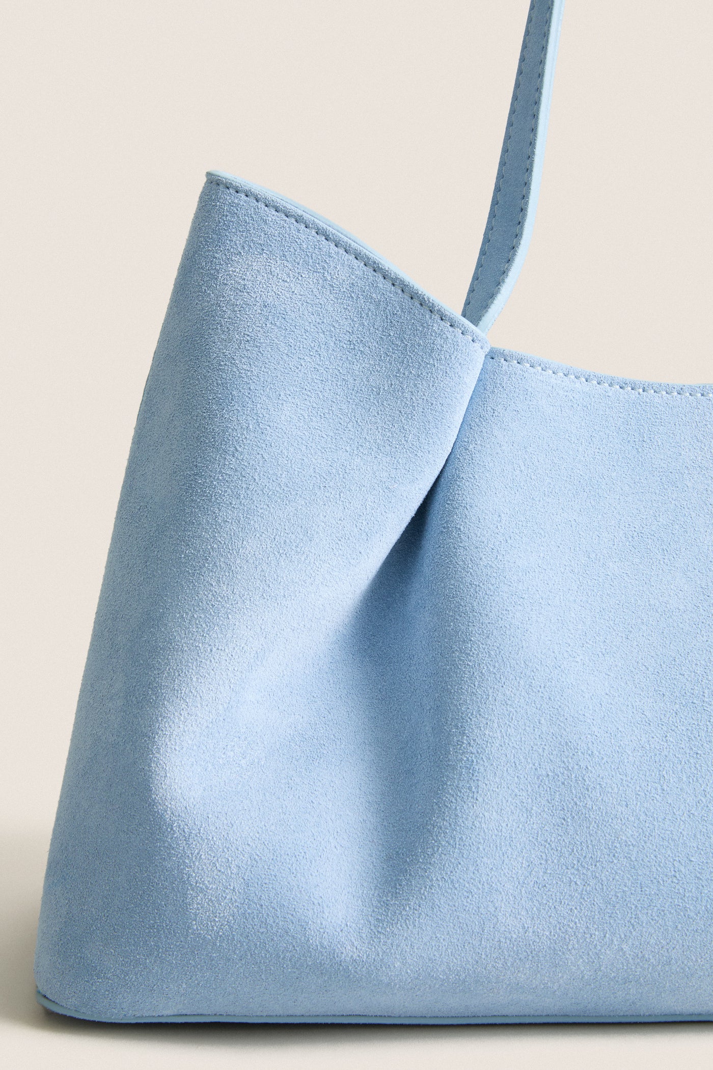 Light Blue Dimple Tote
