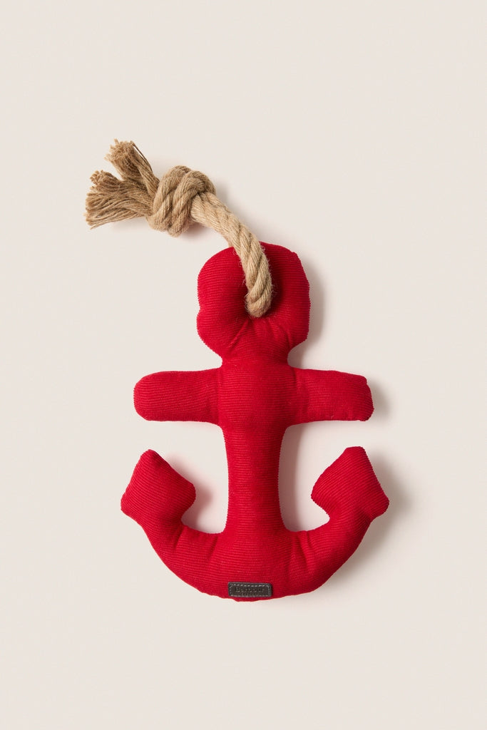 Red Anchor Dog Toy