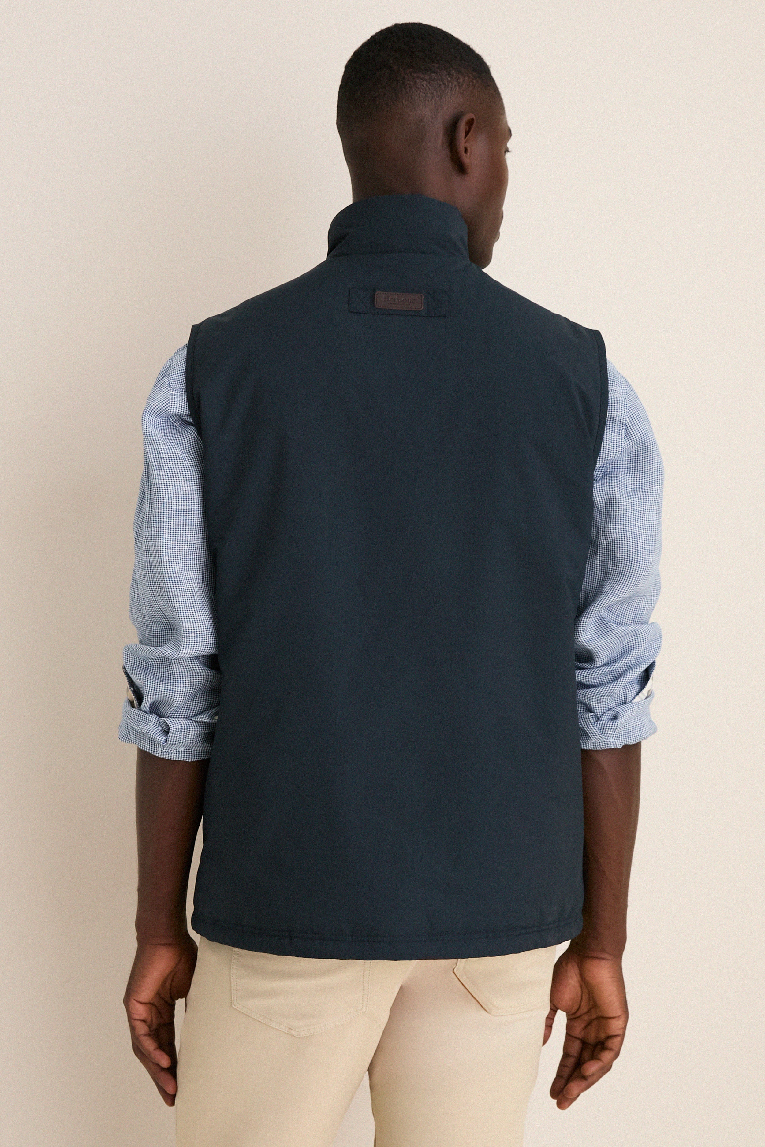 Men's Navy Hepscott Gilet | Barbour