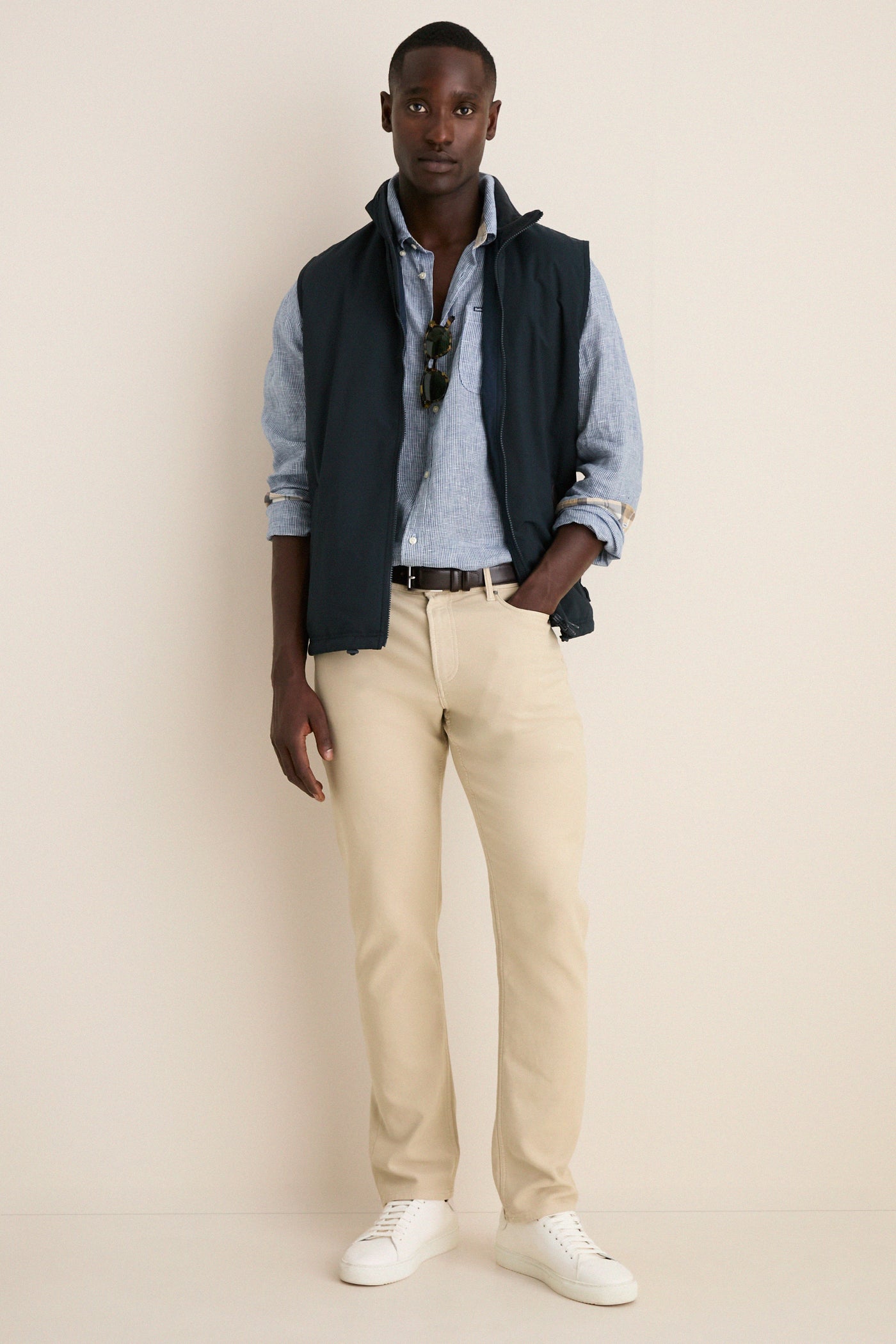 Men's Navy Hepscott Gilet